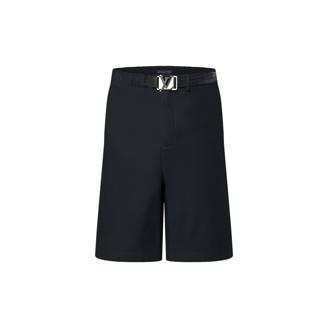 LV Buckle Cotton Shorts - Men - Ready-to-Wear | LOUIS VUITTON ®